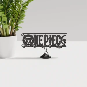 One Piece Logo Art Stand for 3D printing.