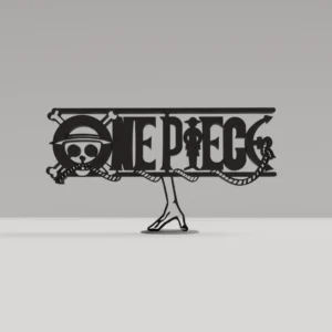 One Piece Logo Art Stand for 3D printing.